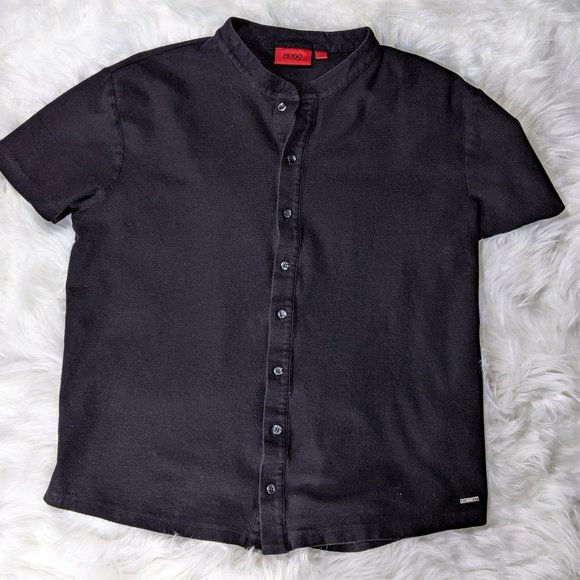 Hugo Boss Other - Hugo Boss Black Button Down Short Sleeve S…